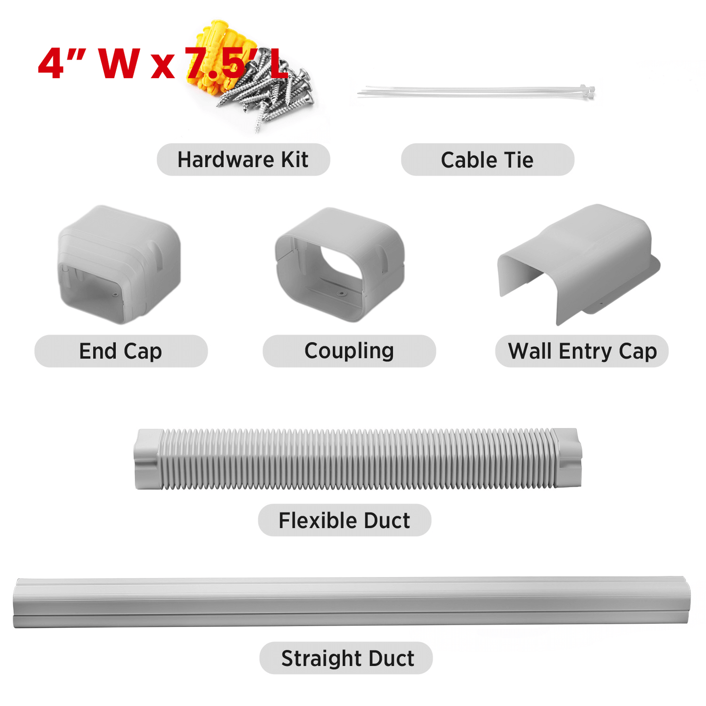 Decorative PVC Line Cover Kit