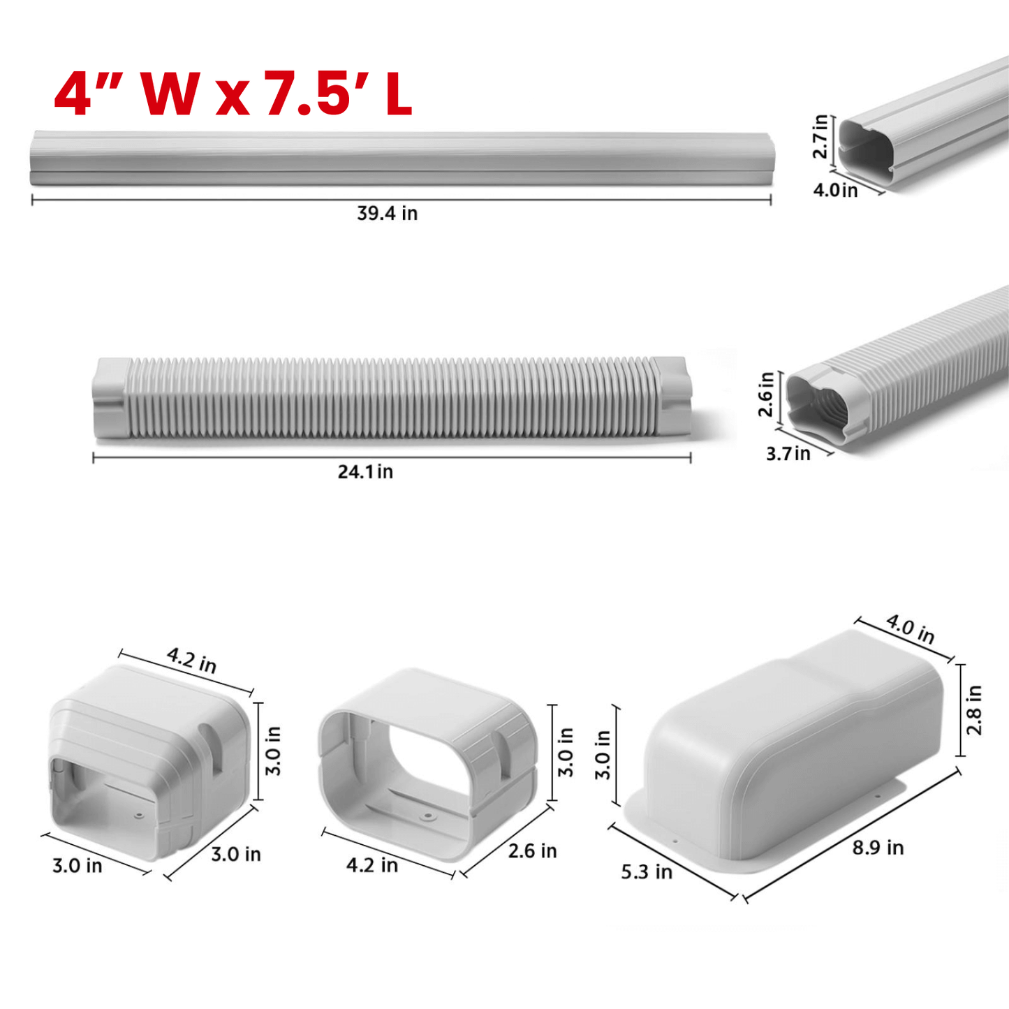 Decorative PVC Line Cover Kit
