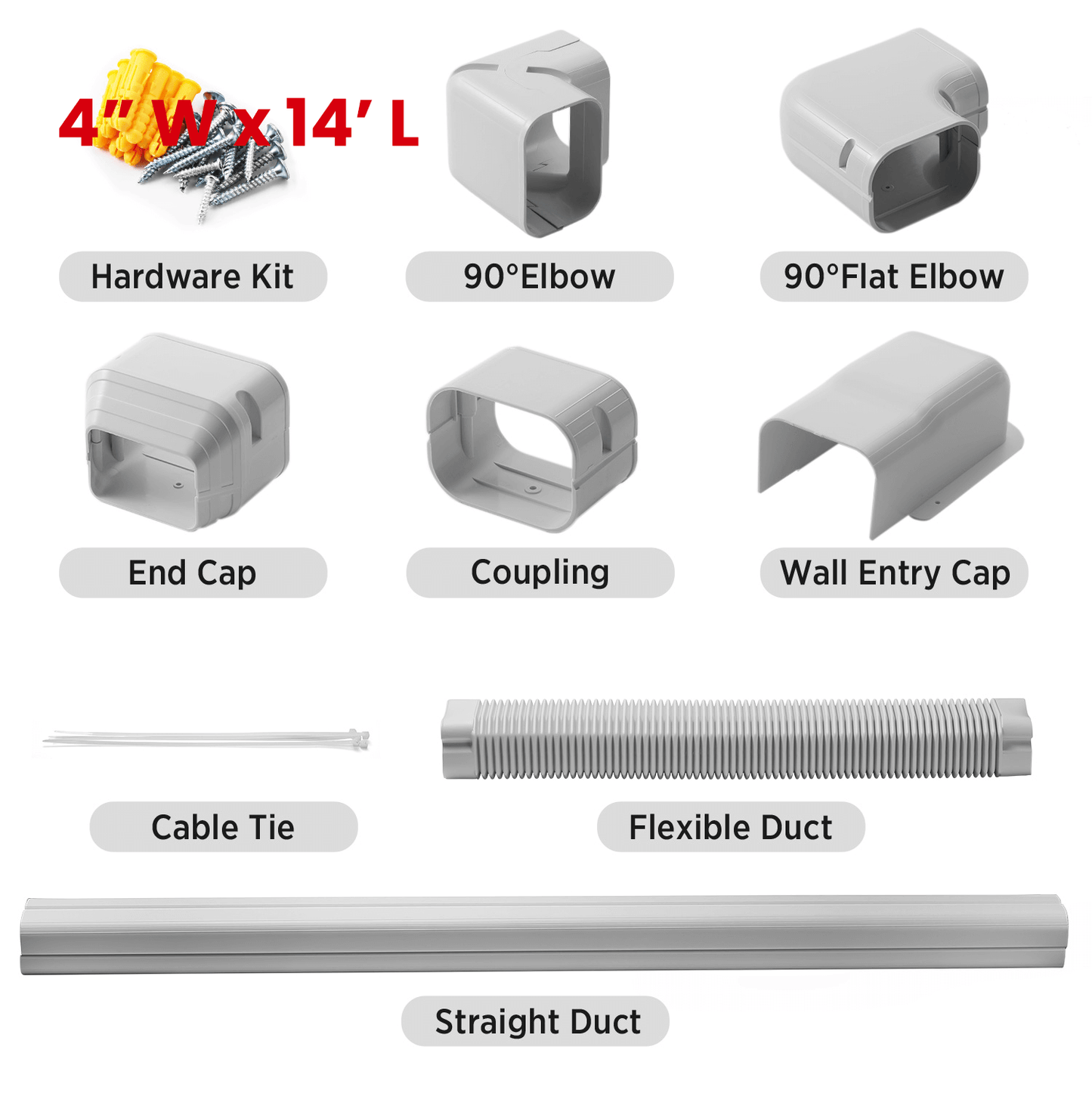 Decorative PVC Line Cover Kit