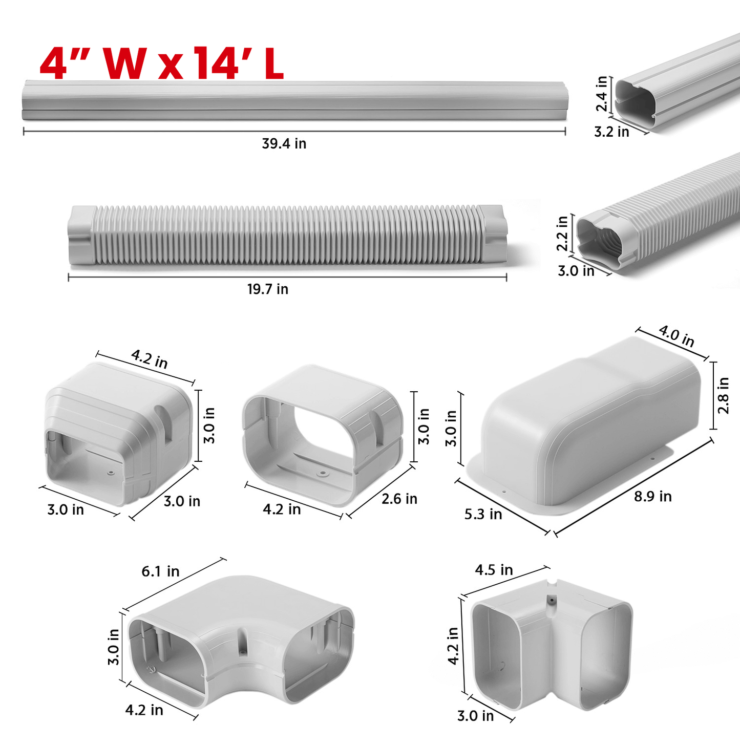Decorative PVC Line Cover Kit