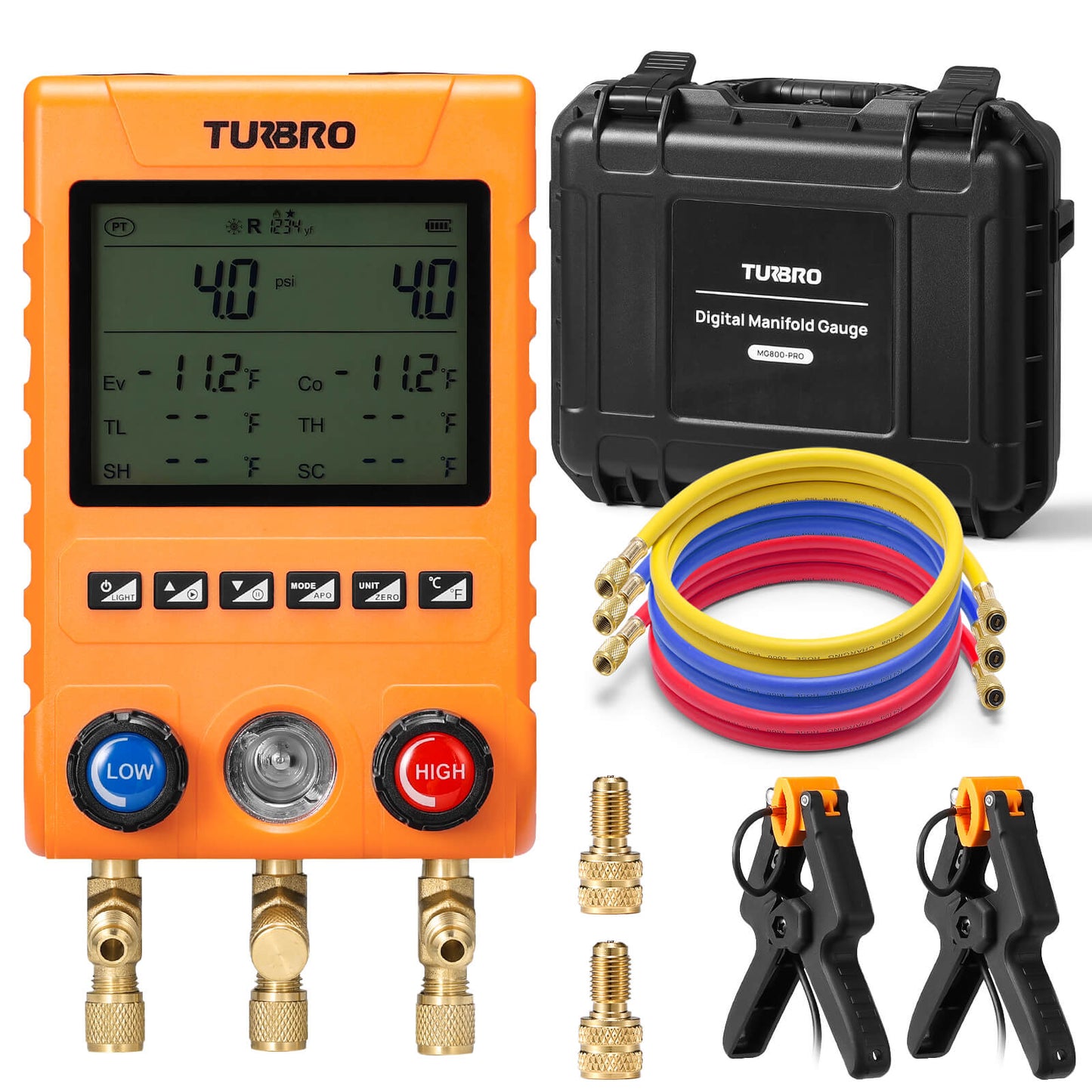 MG800-PRO Digital Manifold Gauge