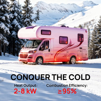 Arcade H8BP Diesel Heater, 8kW Triple Power, All-in-One Compact ,view 2