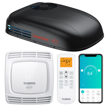 Greenland 13,500 BTU Inverter RV Air Conditioner with Heat Pump ,view 2