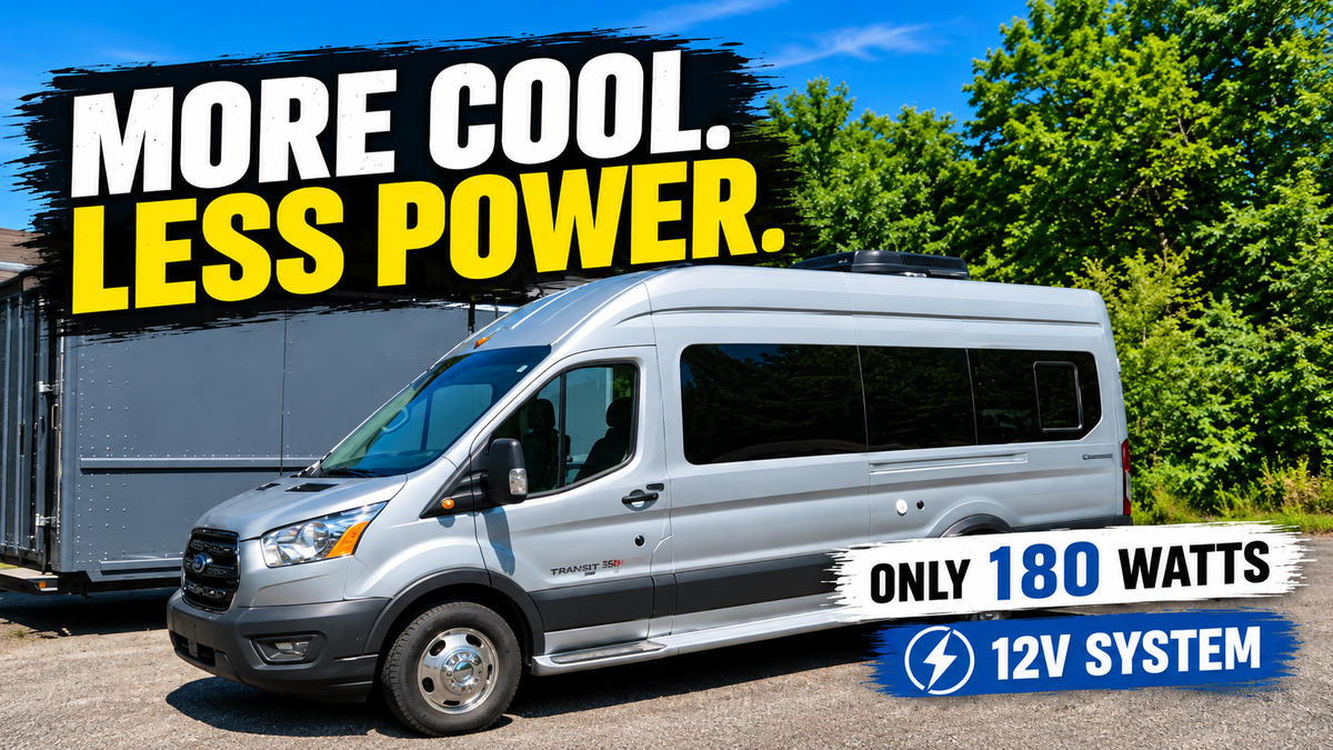 Upgrading an Old RV Air Conditioner to a 12V DC Rooftop AC: A Real-World Installation