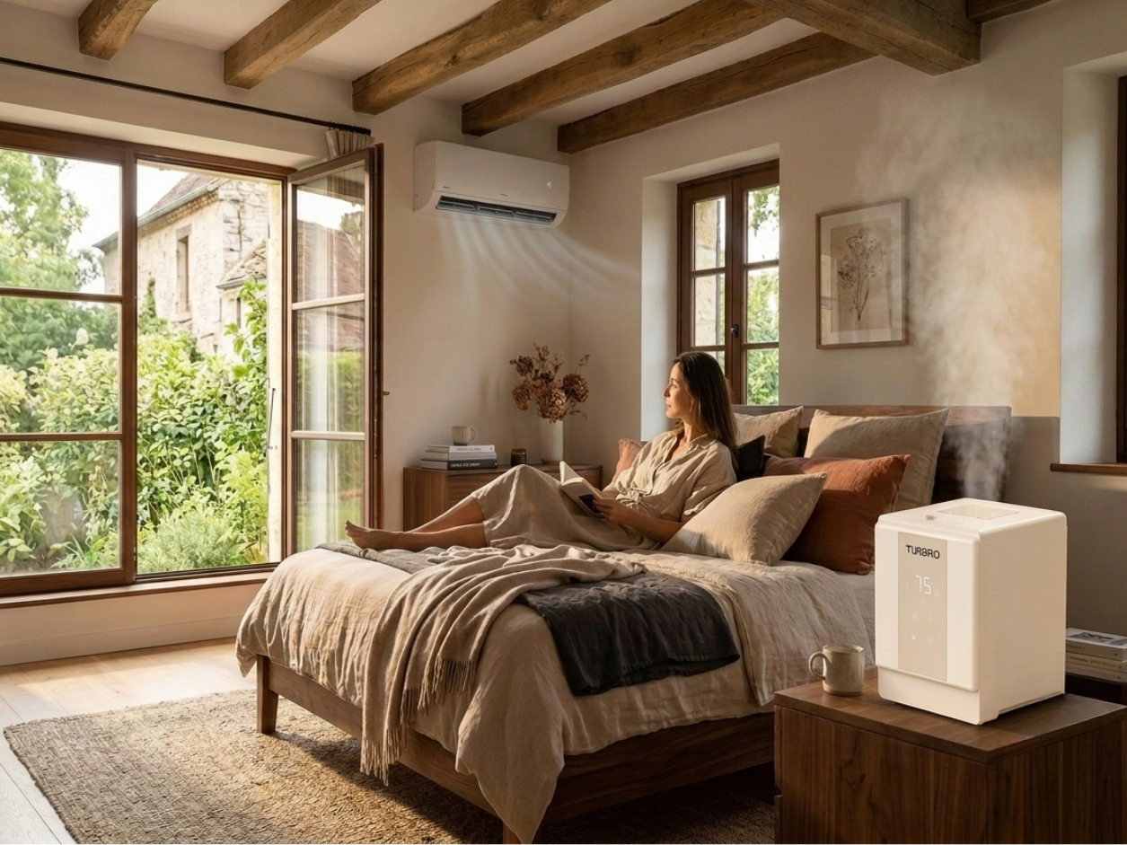 Steam vs. Ultrasonic Humidifiers: Which is Best for European Climate?