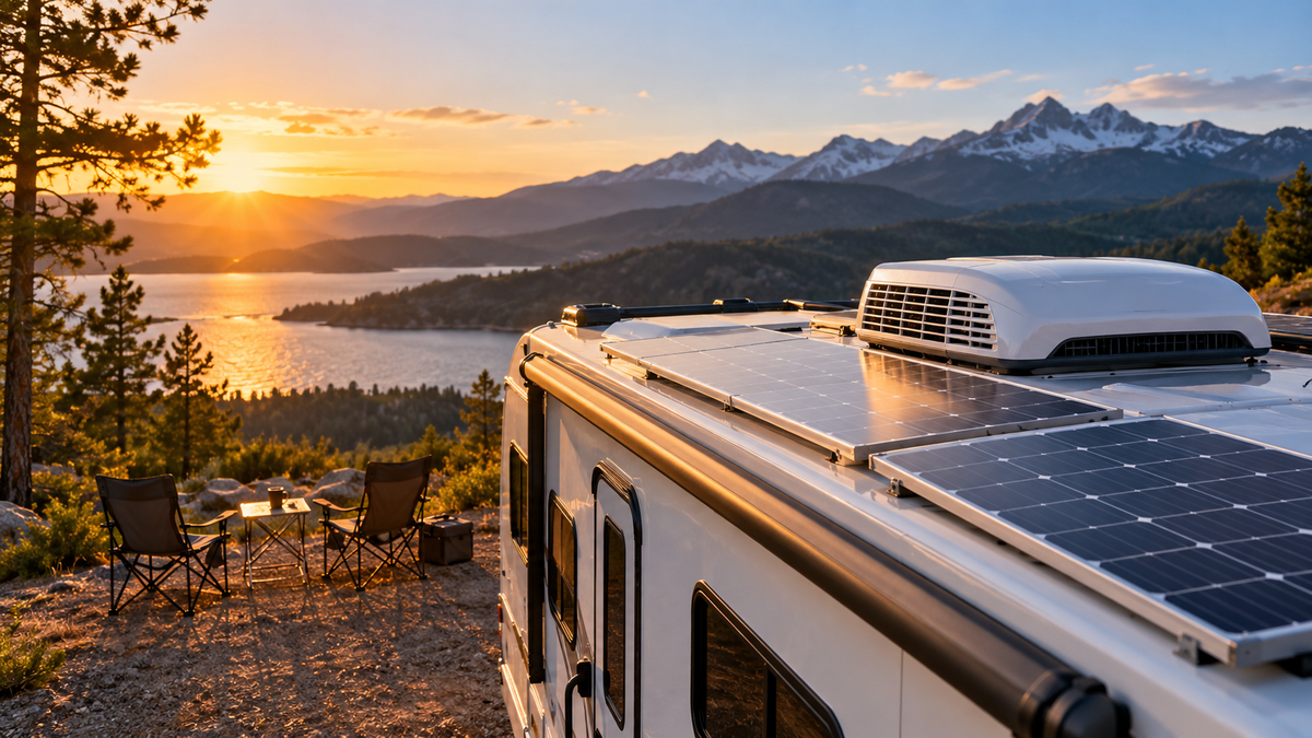 How to Build a Solar-Powered 12V DC Air Conditioner System for Your RV