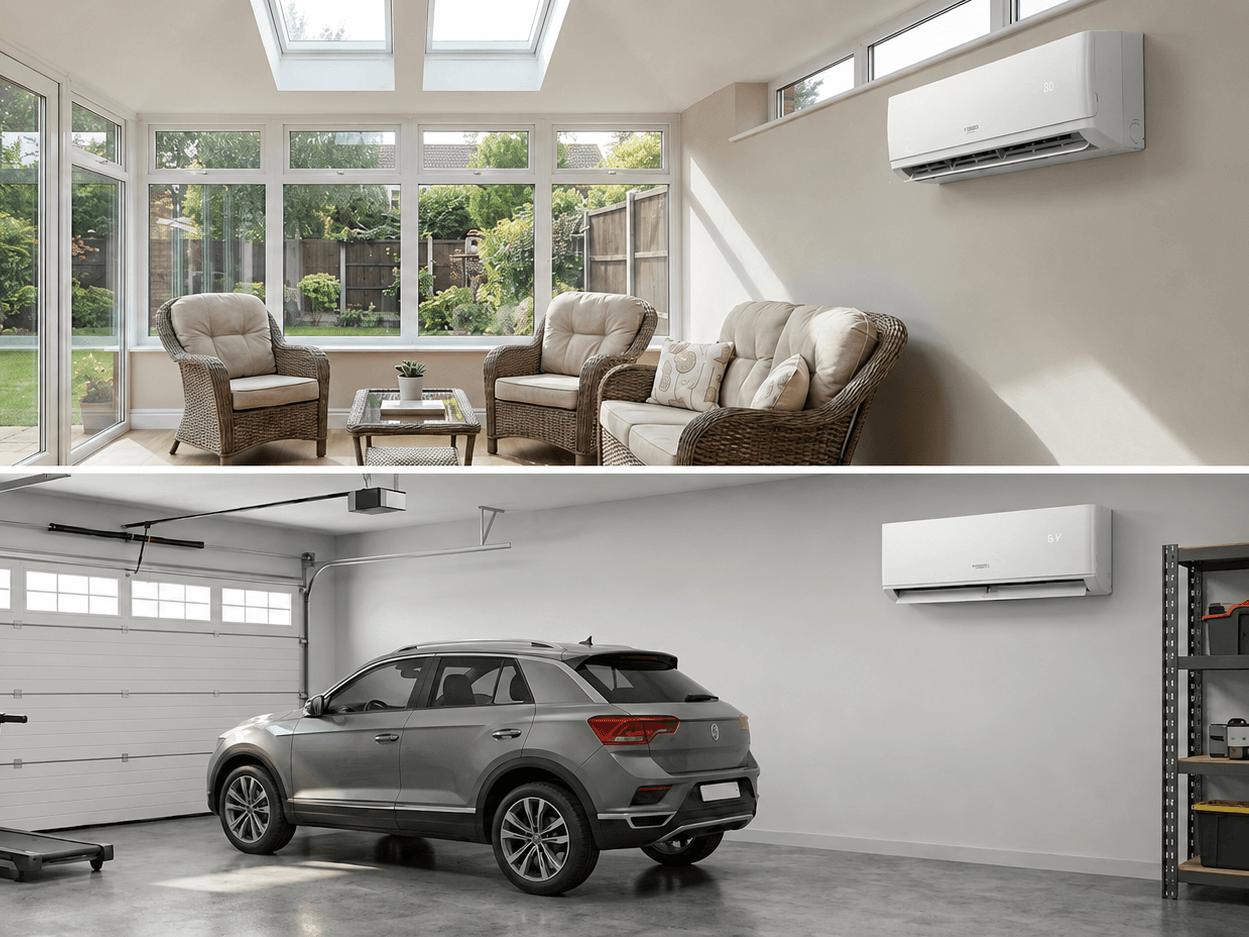 Sunroom & Garage Conversions: Why Running New Ductwork Is a Disaster