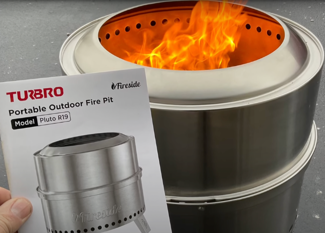 How to Maintain The TURBRO Pluto R19 Stainless Steel Fire Pit