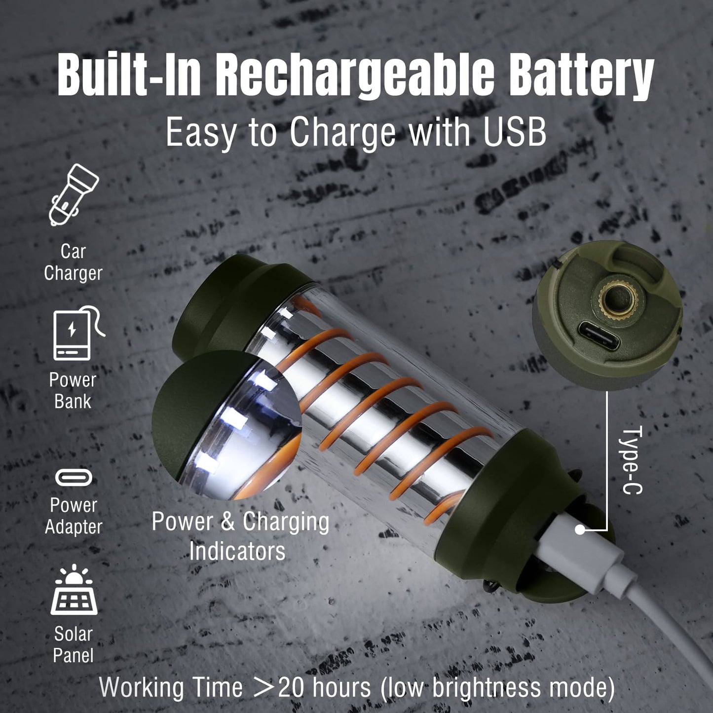 Raddy CL-1 Portable Camping Lantern