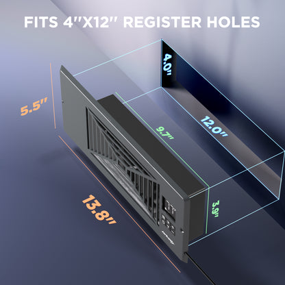AirSupply BS412 Register Booster Fan