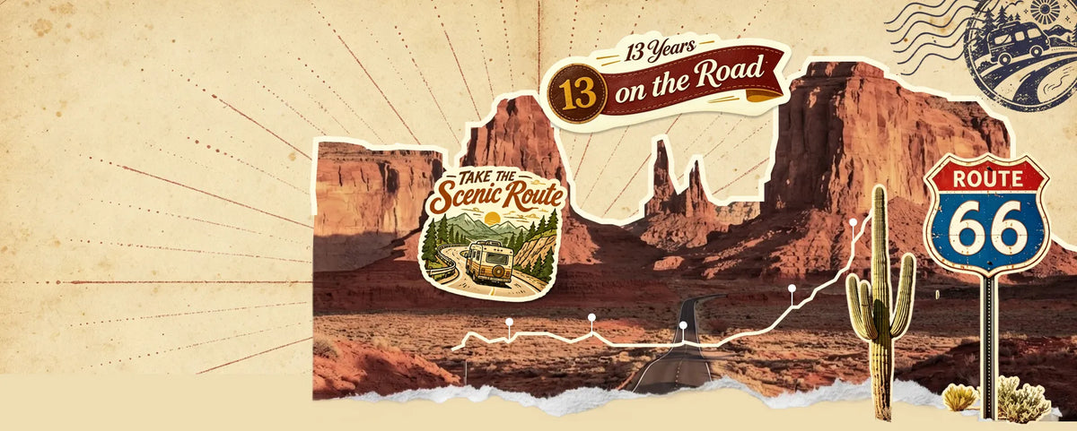 13 year on the road