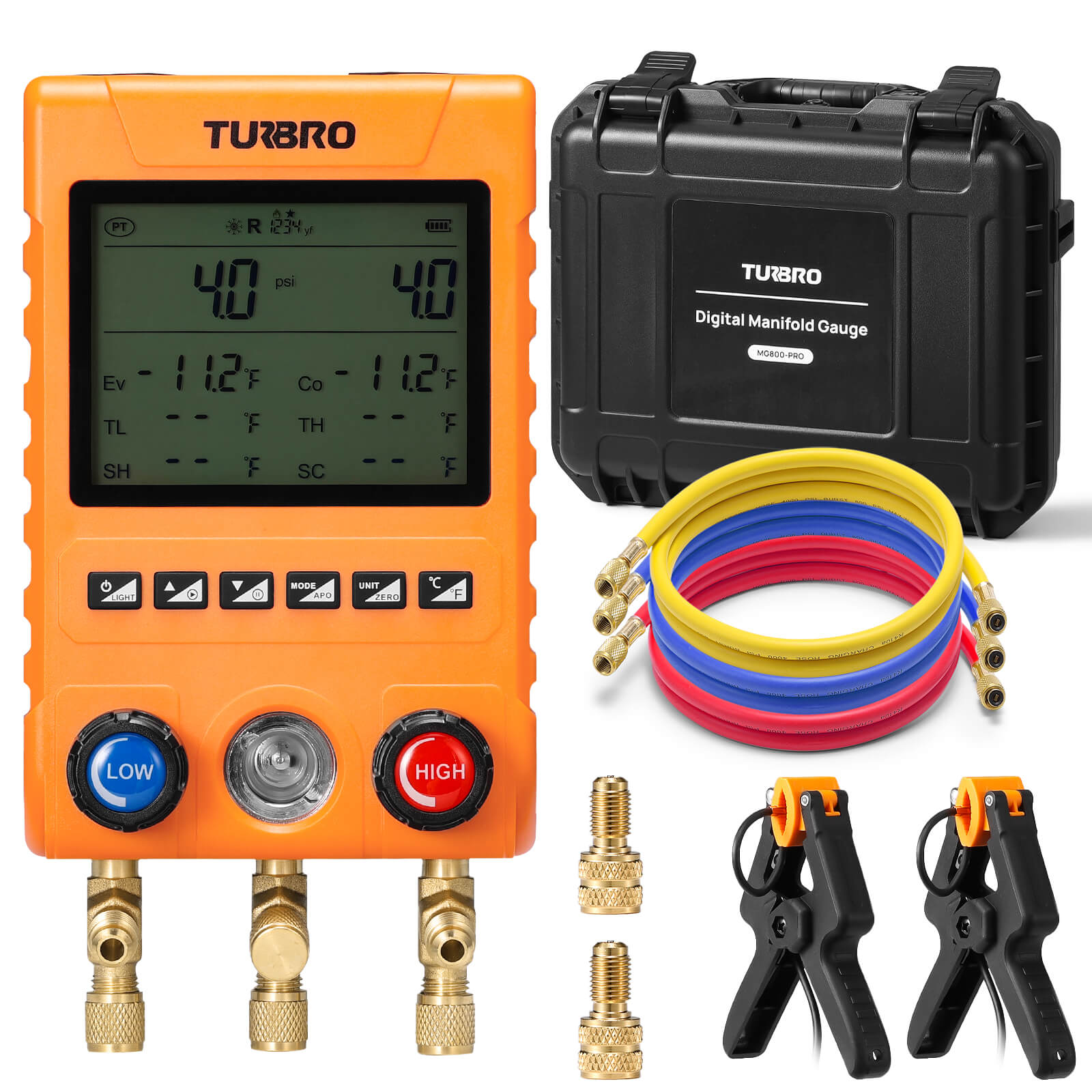 MG800-PRO Digital Manifold Gauge