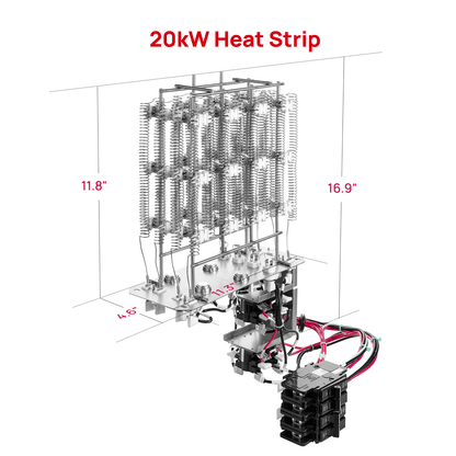 HVAC Air Handler Electric Heater Kit