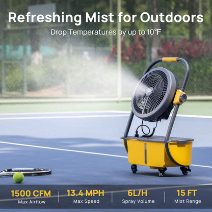 Refreshing Mist for Outdoors
