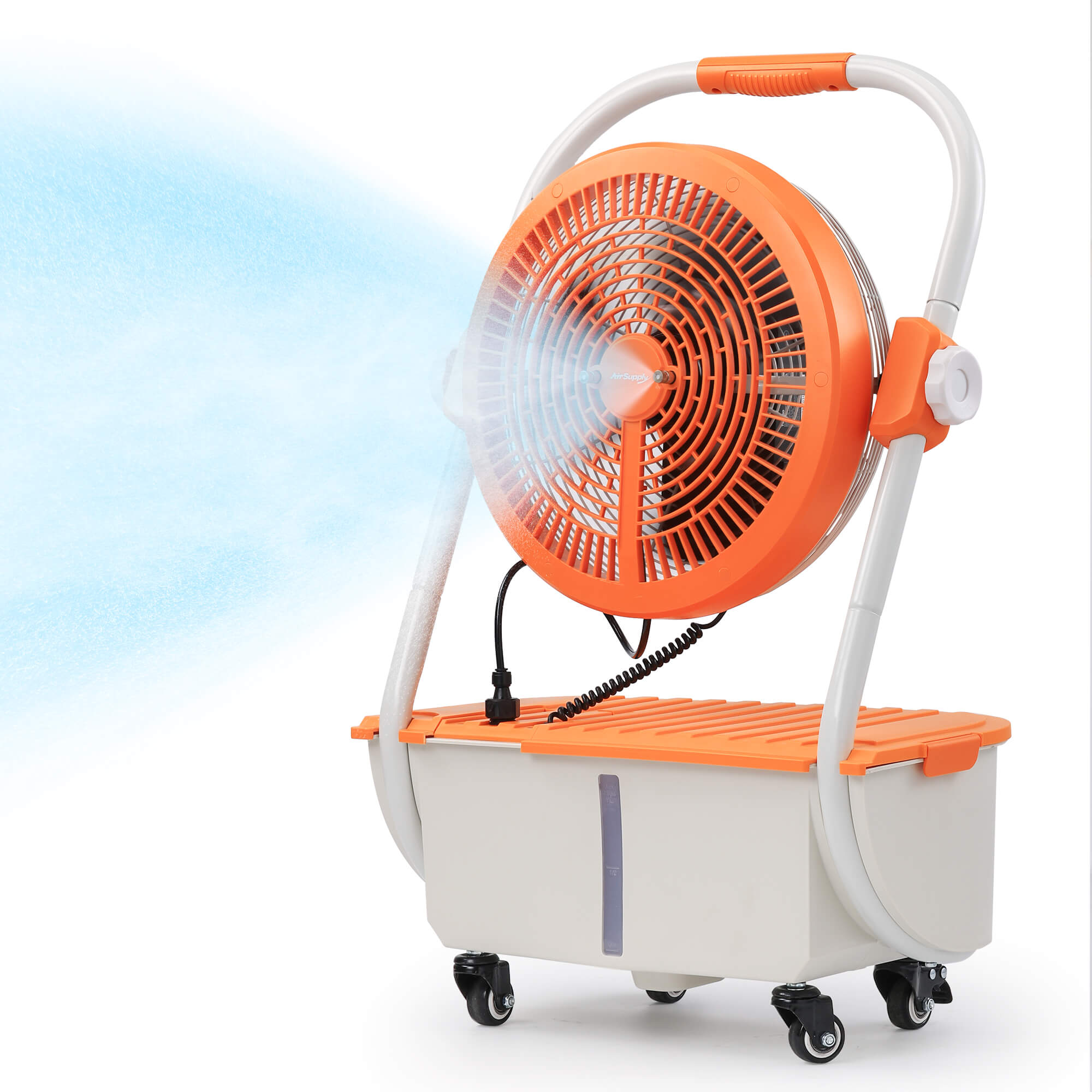 AirSupply MS12 Portable Mist Fan, 11L Tank & Up to 50H Runtime
