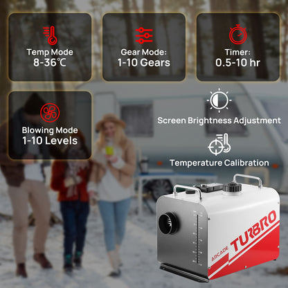 Arcade H8BP Diesel Heater - European version