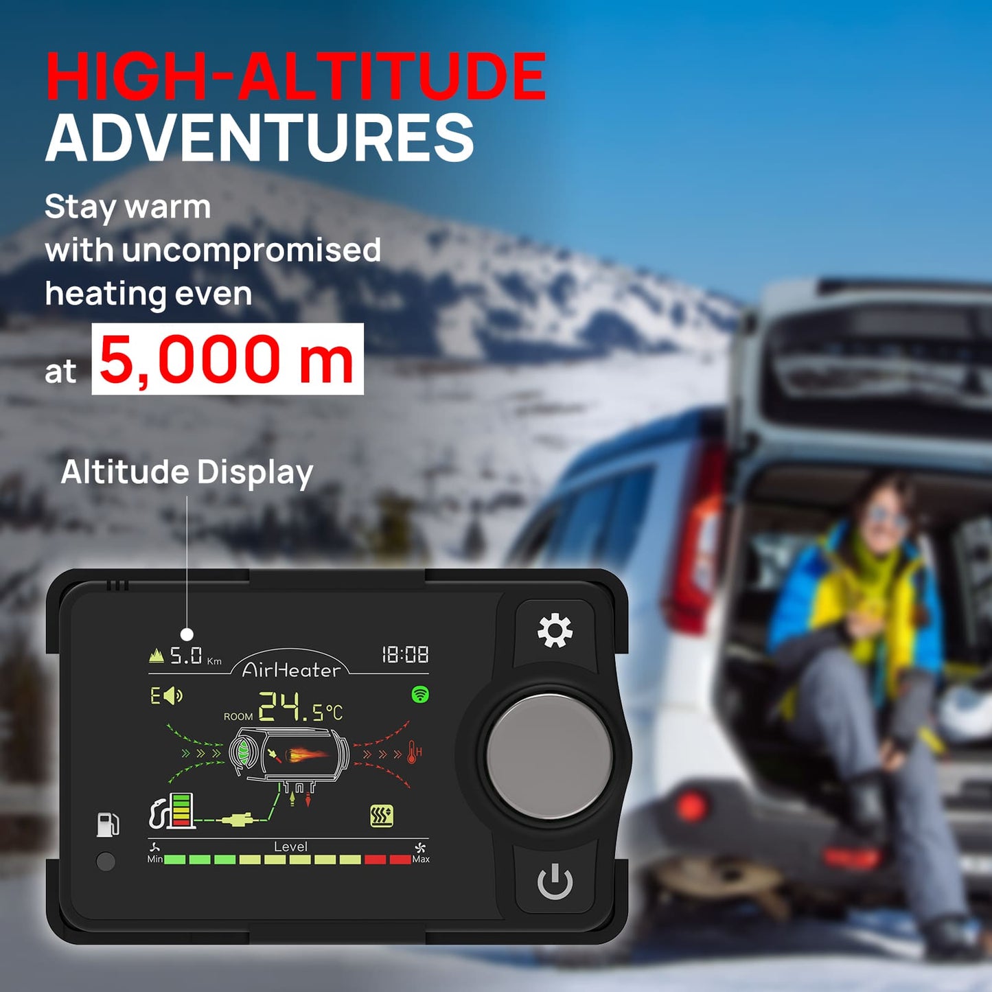 Arcade H8BP Diesel Heater - European version