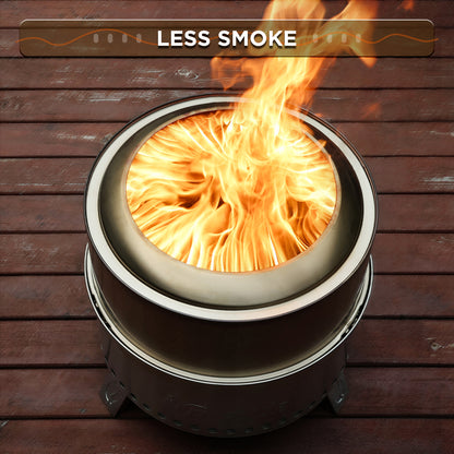 Pluto Smokeless Outdoor Fire Pit - European Version