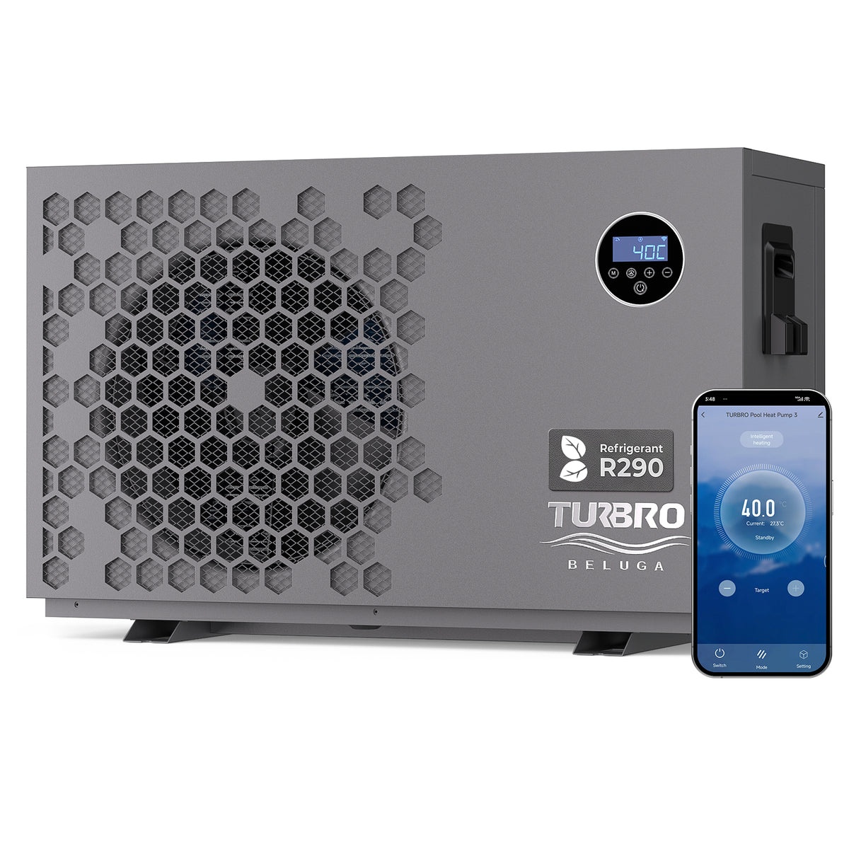 Beluga B35V Swimming Inverter Pool Heat Pump