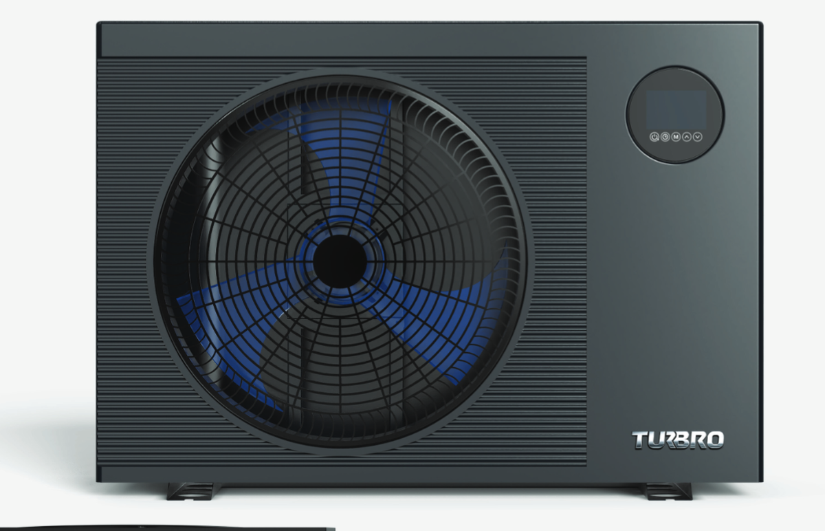 Beluga Inverter Pool Heat Pump, 38K/59K BTU