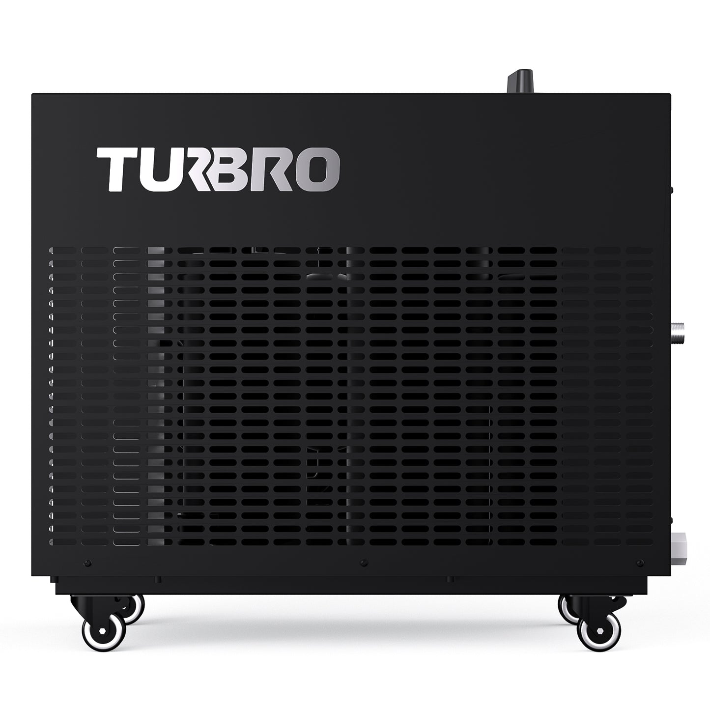 Black Ice Bath Water Chiller with 'TURBRO' branding on a white background