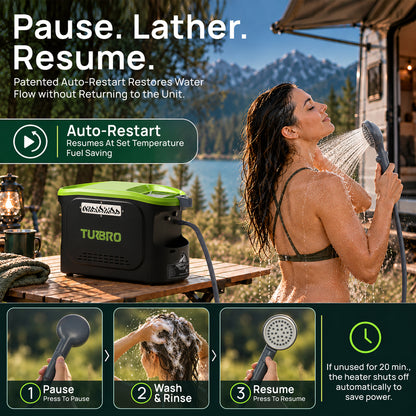 Rotorua WH-34K Portable Outdoor Water Heater
