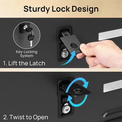 Rotorua RV Water Heater Door Kit, ONLY Door Replacement Kit