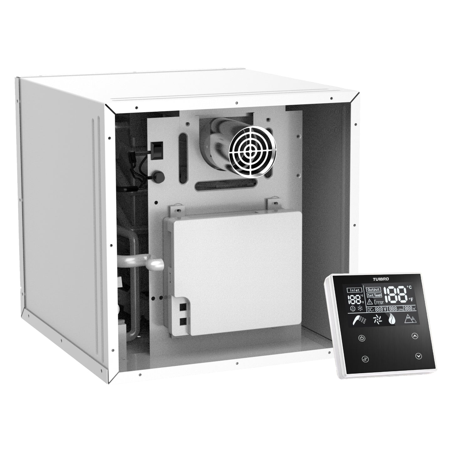 Rotorua RV Tankless Propane Water Heater, 65K