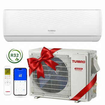 Finnmark 12000 BTU WiFi Ductless Mini Split AC with Heat Pump, 115V/230V (R32),view 1