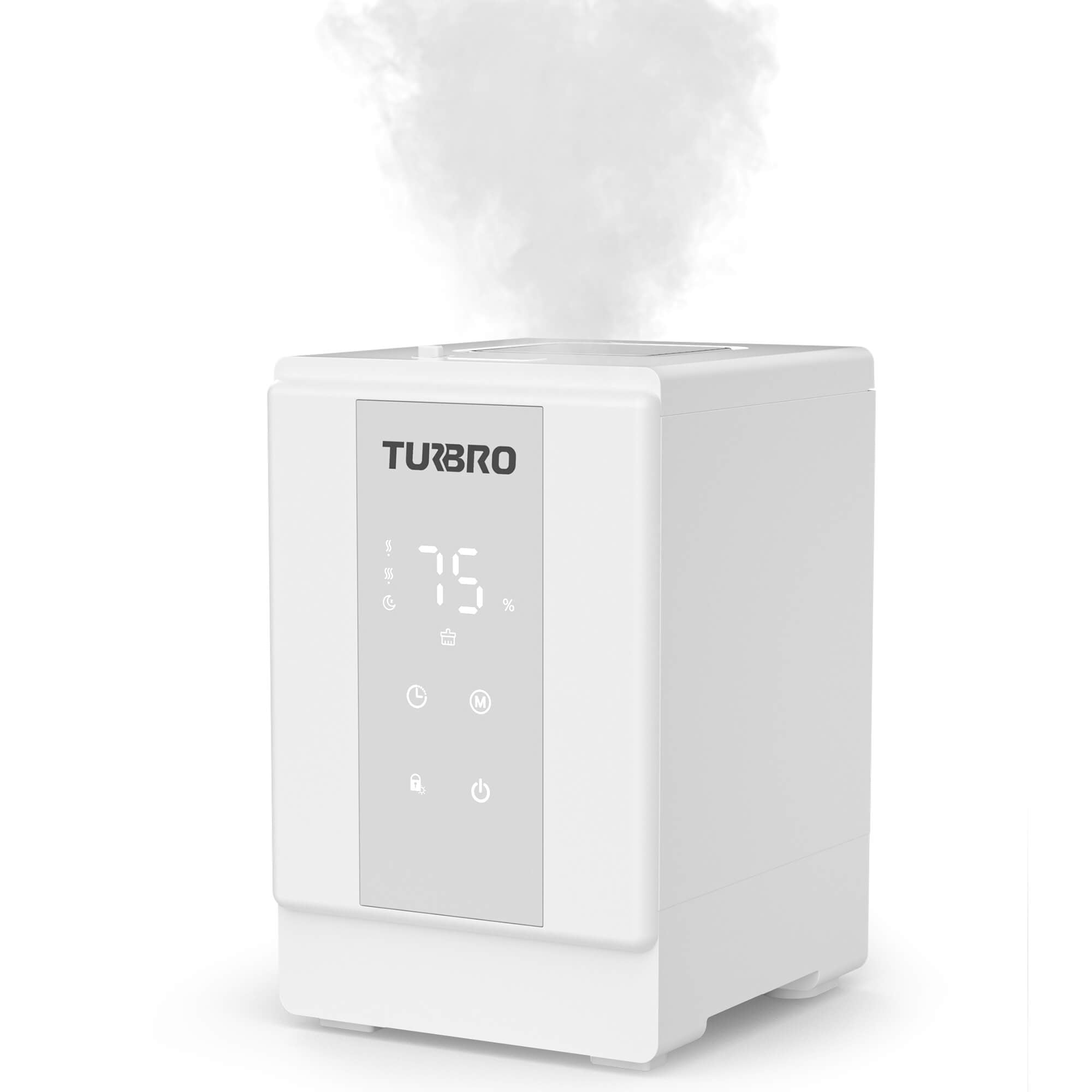 TURBRO 4L (1Gal) 304 Stainless Steel Steam Humidifier Warm Mist