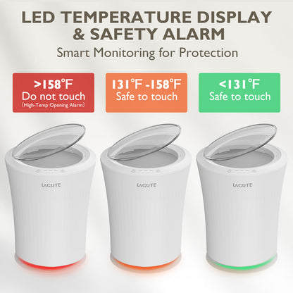 Lagute iSnug Towel Warmer, 5.3 Gal Heating Bucket for Bathrobe, Blanket