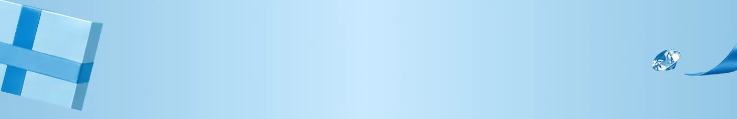 Blue water droplet on a light blue background