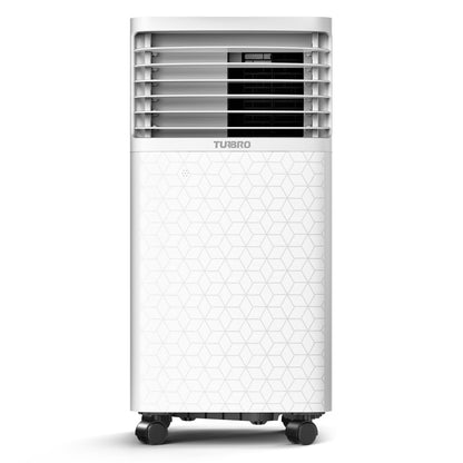 TURBRO Greenland 8,000 BTU Portable Air Conditioner, Dehumidifier and Fan, 3-in-1 Floor AC Unit for Rooms up to 300 Sq Ft, Sleep Mode, Timer, Remote Included (5,000 BTU SACC) 