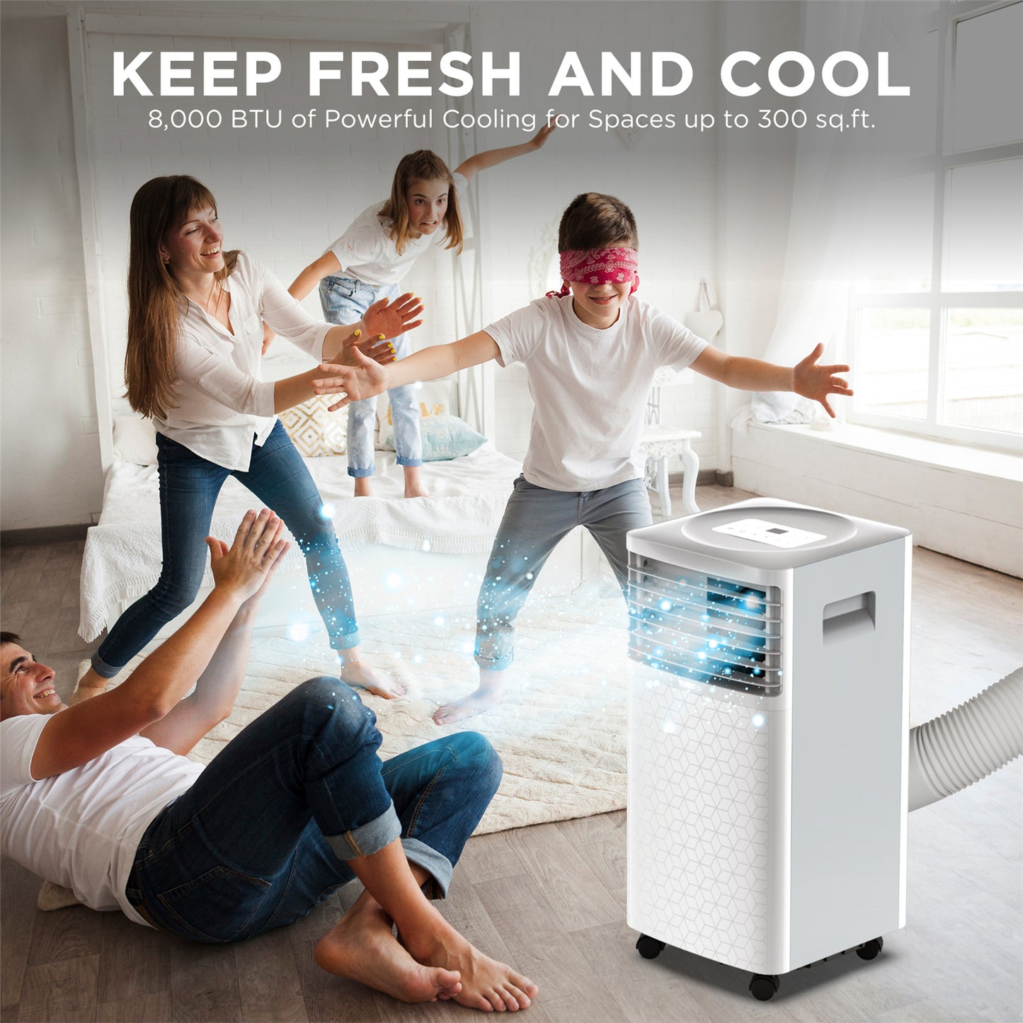 (Open Box) Greenland 8,000 BTU Portable Air Conditioner