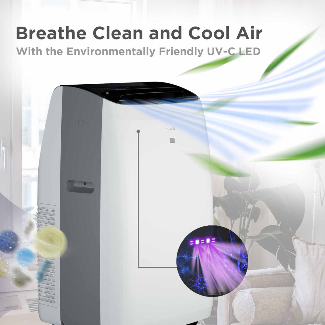 10,000 BTU 4 in 1 Smart Portable Air Conditioner with Heat
